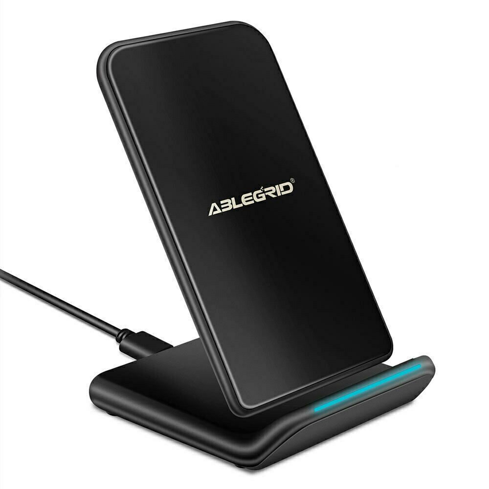 

AbleGrid Wireless Qi Charger Charging Stand Holder For iPhone X iPhone 8 8 Plus