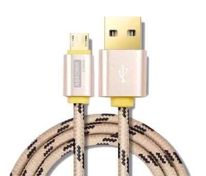 

Abronix Micro USB Cable 1 m Nylon Braided Charging Data Cables Super High Speed USB 2 0 Android Charger Cord for Samsung LG HTC Motorola Android Smartphones and More Smartphone