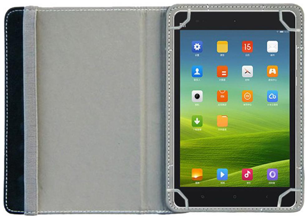 ACM Book Cover For Xiaomi Mi pad 8 Red Grey by Accessories Masters