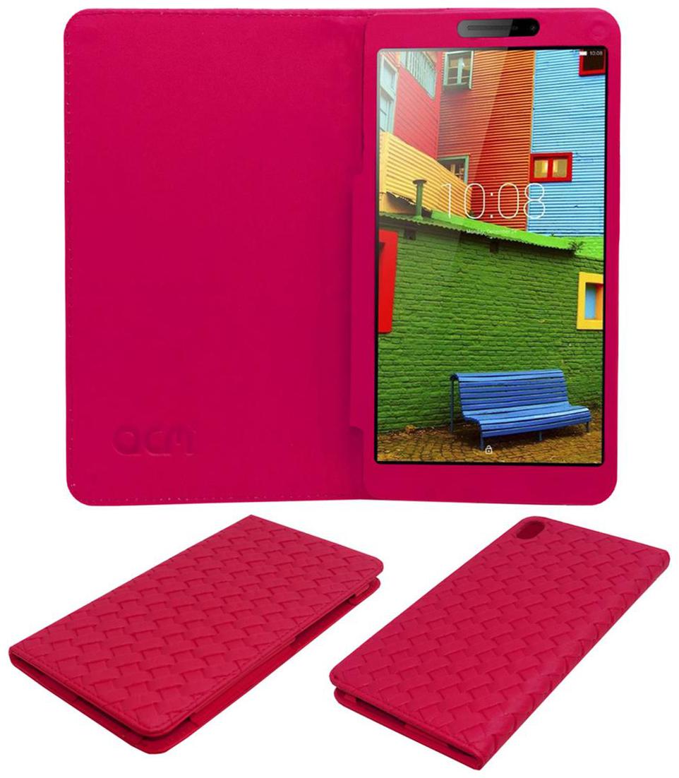 

Acm Designer Executive Case For Lenovo Phab 6 98 Tablet Flip Cover Pink