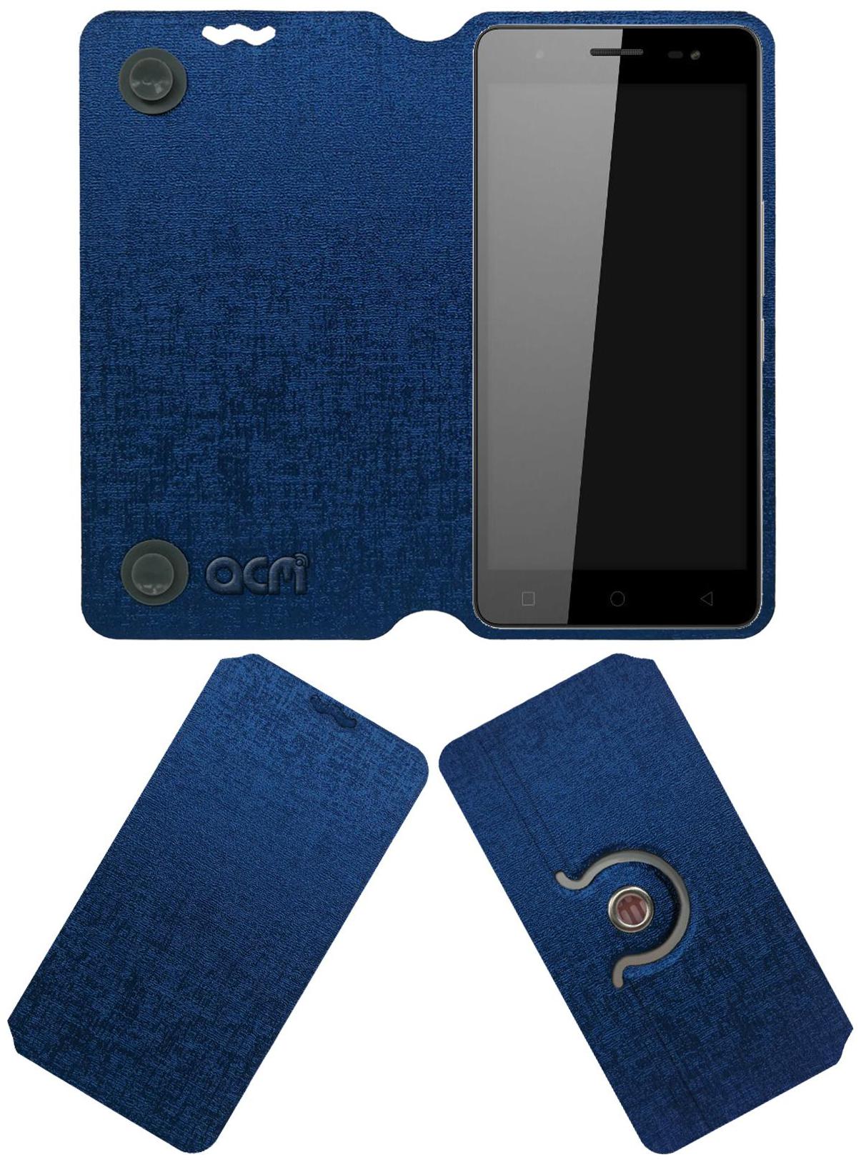 

ACM Faux Leather Flip Cover For Universal ( Black )