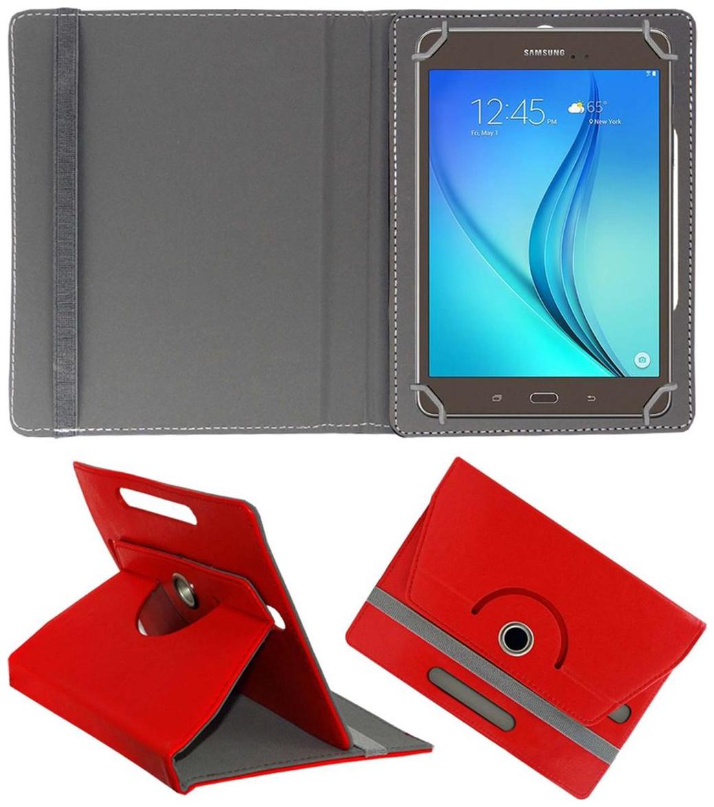 ACM Flip Cover For Samsung Galaxy Tab A T355y Red