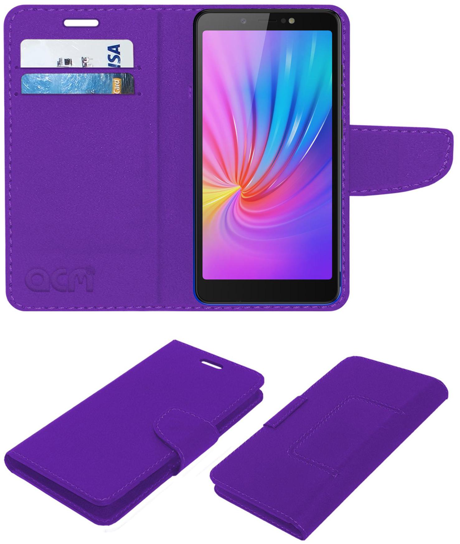 

ACM Flip Cover Tecno Camon i ACE 2x Purple