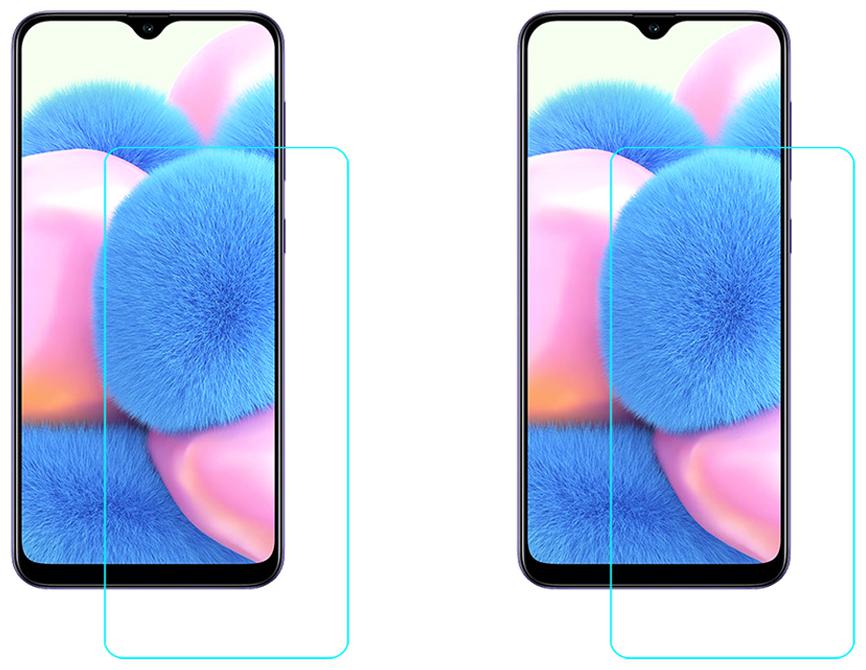 

Acm Pack of 2 Combo Tempered Glass Screenguard For Samsung Galaxy A30s
