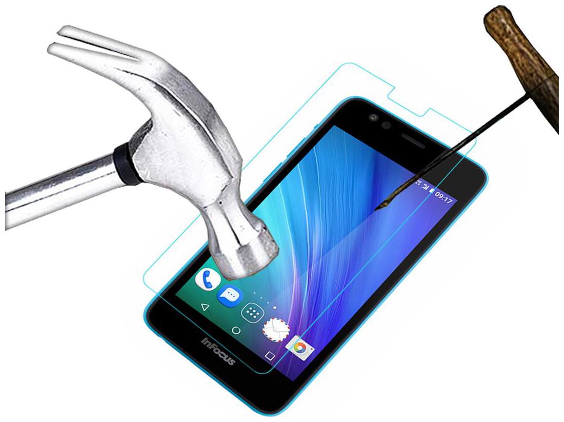 Acm Tempered Glass For Infocus Bingo 21 M430 Screen Guard by Accessories Masters