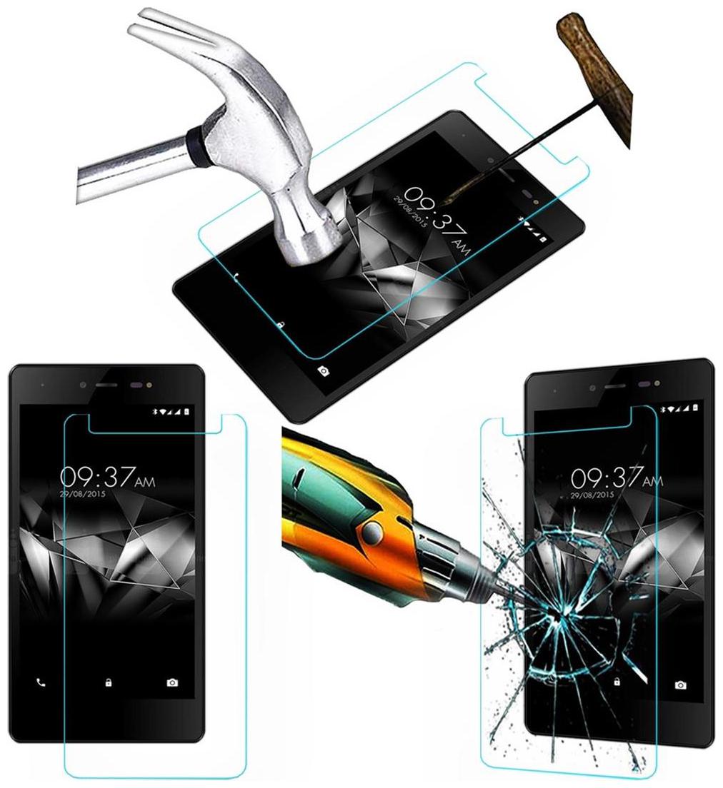Acm Tempered Glass Screenguard For Micromax Canvas 5 E481 Screen Guard Scratch Protector by Accessories Masters