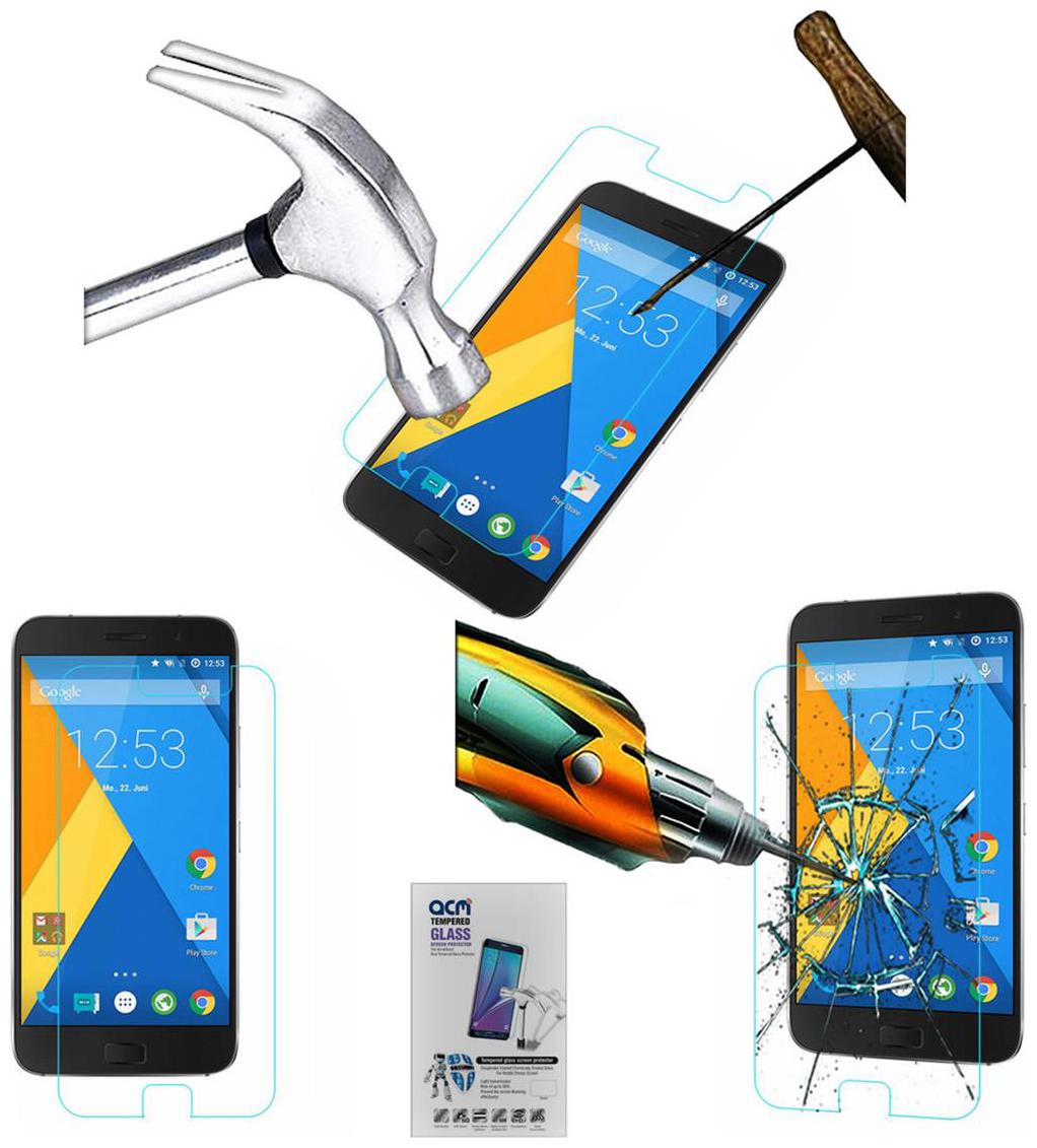 Acm Tempered Glass Screenguard For Lenovo Zuk Z1 Mobile Screen Guard Scratch Protector by Accessories Masters