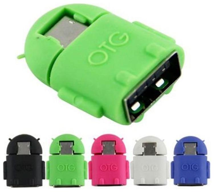 

Aeoss Micro Usb to USB OTG adapter Cute Little OTG Adapter Micro USB OTG to USB 2 0 Adapter for Smartphones Tablets (Mix Colors)