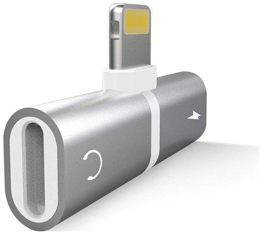 

AFRODIVE Headphone Splitter 8 Pin (Lightning) Cable ( 0 1 m Silver )