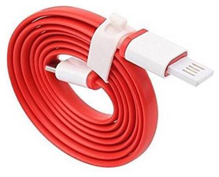 

AFRODIVE Data Charging Type-C Cable ( 1 m Red )