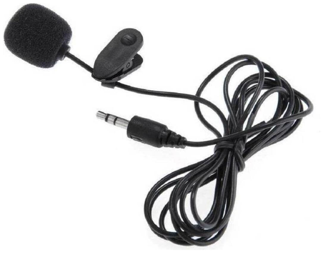 

AfroDive Mini Collar tie mic for laptop mobile pc with 3 5mm plug -lavalier microphone