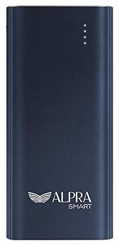 

ALPRA Fast 20 20000 mAh Li- Polymer Power Bank 18W Fast Charging-Navy Blue