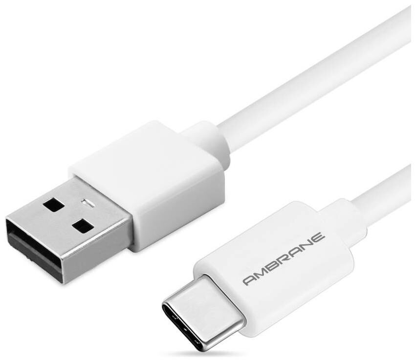 

Ambrane ACT-1 Type-C To Usb-A Cable - 3 3 Feet (1 Meter) - White