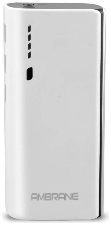 Ambrane P 1022 10000 mAh Li Ion Power Bank White