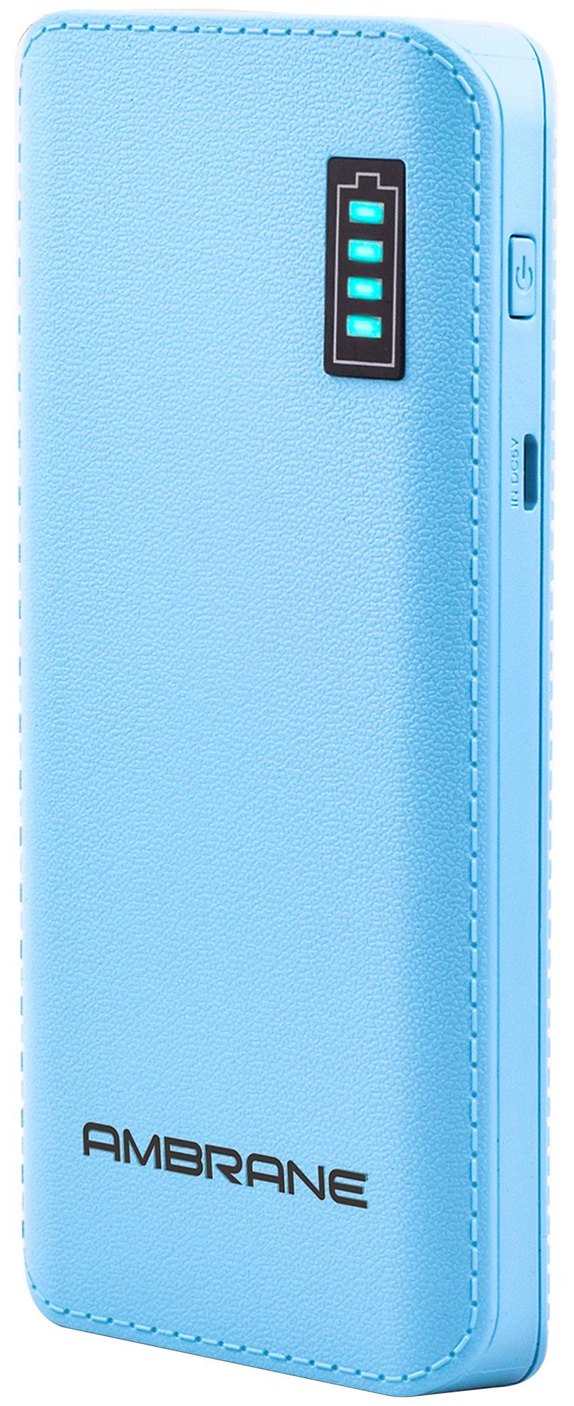 Ambrane P-1250 12500mAh Power Bank (White)
