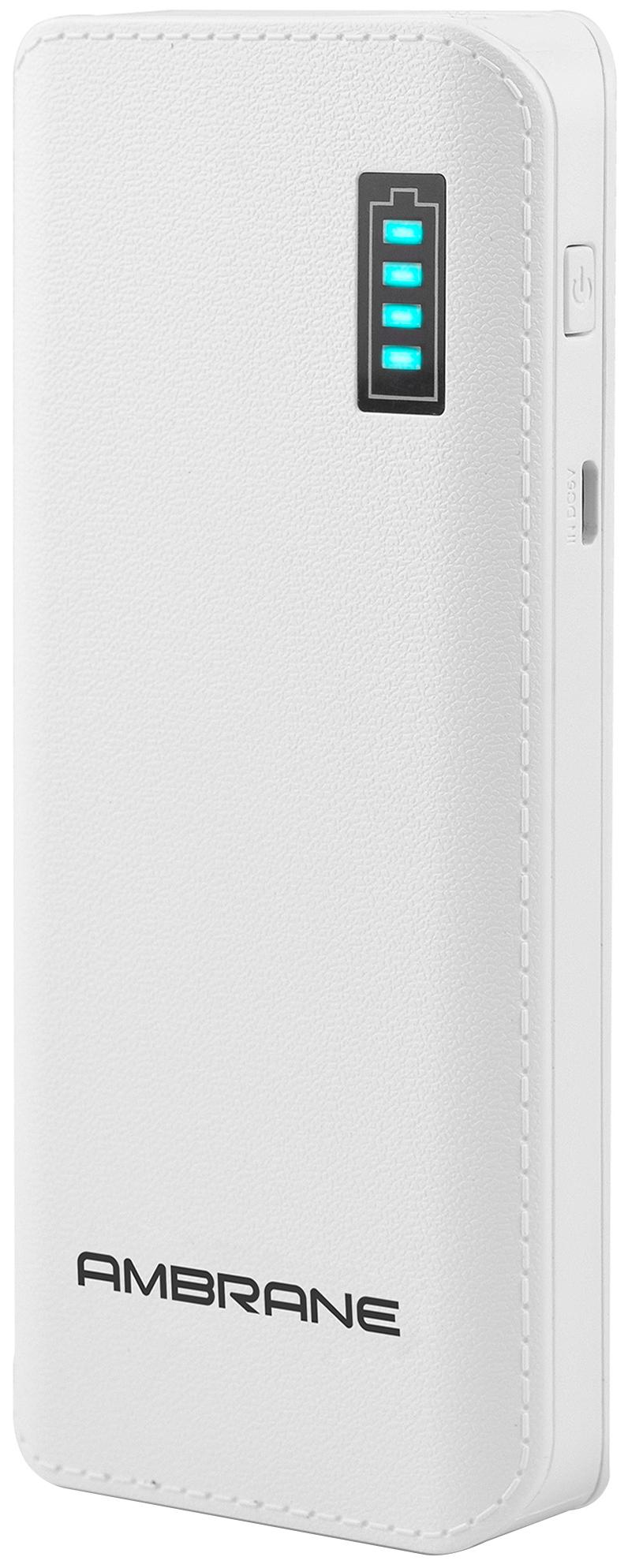 

Ambrane P-1133 12500 mAh Power Bank - White