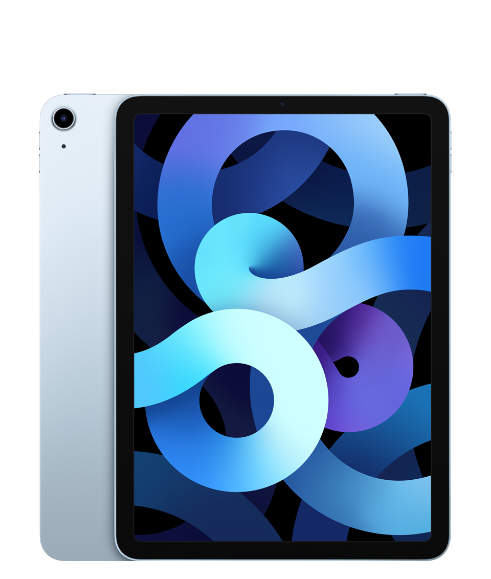 

Apple iPad Air (2020) 27 69 cm (10 9 inch) 64 GB Wi-Fi Only Sky Blue
