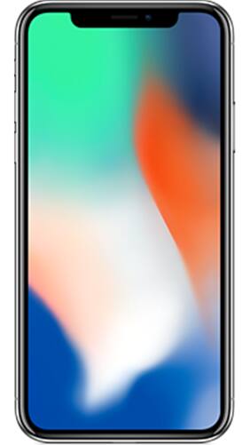 Apple iPhone X 64 GB (Silver)