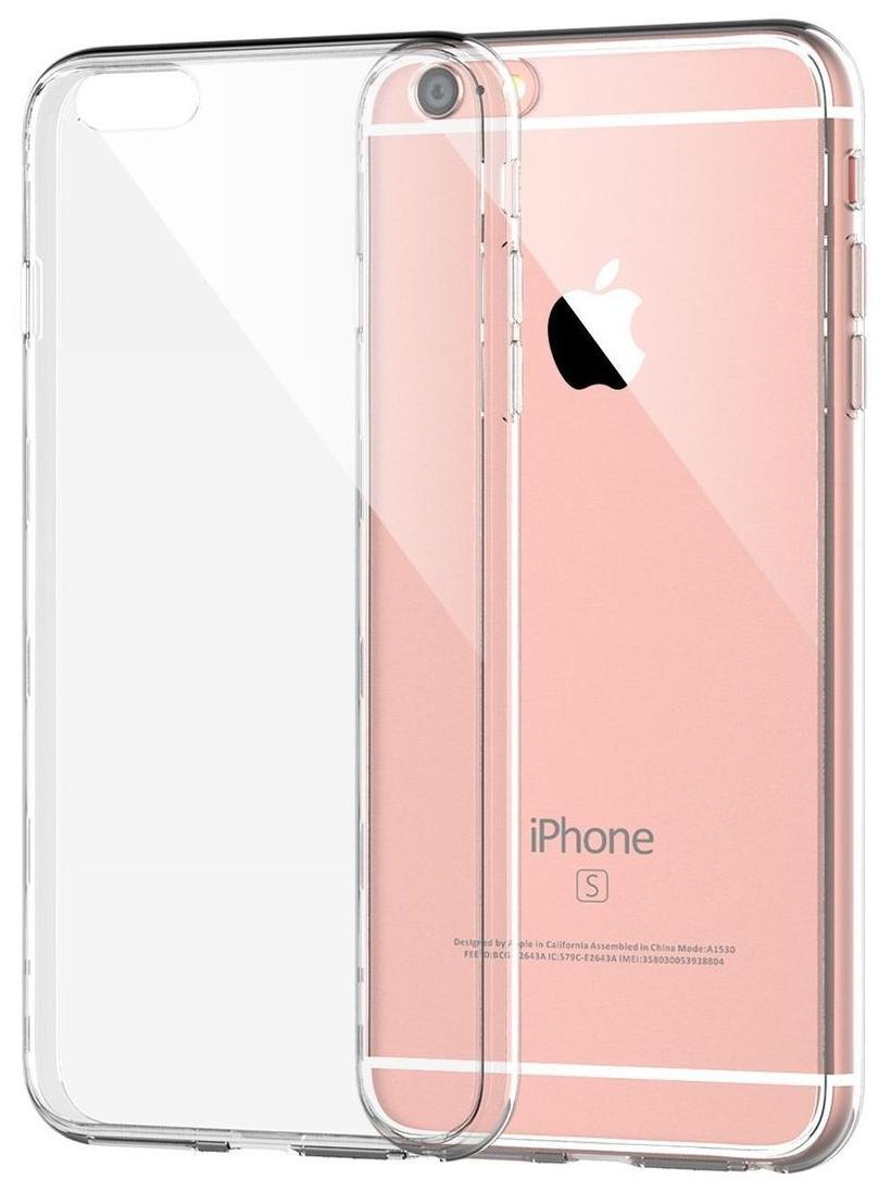 

Apple iphone 6 plus and 6s plus Transparent back cover premium quality