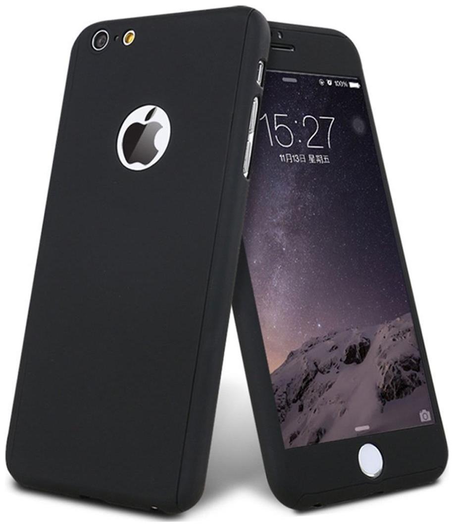 apple iphone 7 360 degree back cover with tempered glass ipaky style