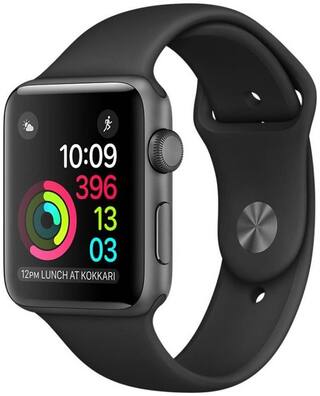 Buy Apple Watch Series 1 42mm Space Grey Aluminium Case With Black Sport Band Mp032hn A Online At Low Prices In India Paytmmall Com