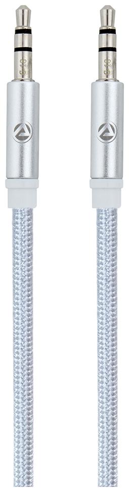

ARU AUX 3 5 mm Cable ( 1 mtr Silver )