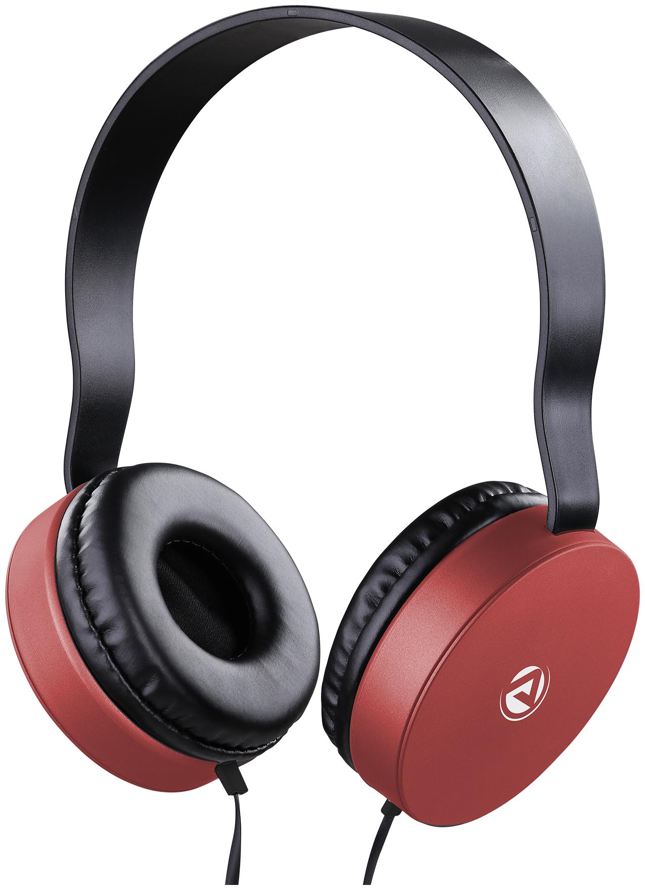 

ARU AWH-92 Over-Ear Wired Headphone ( Red )
