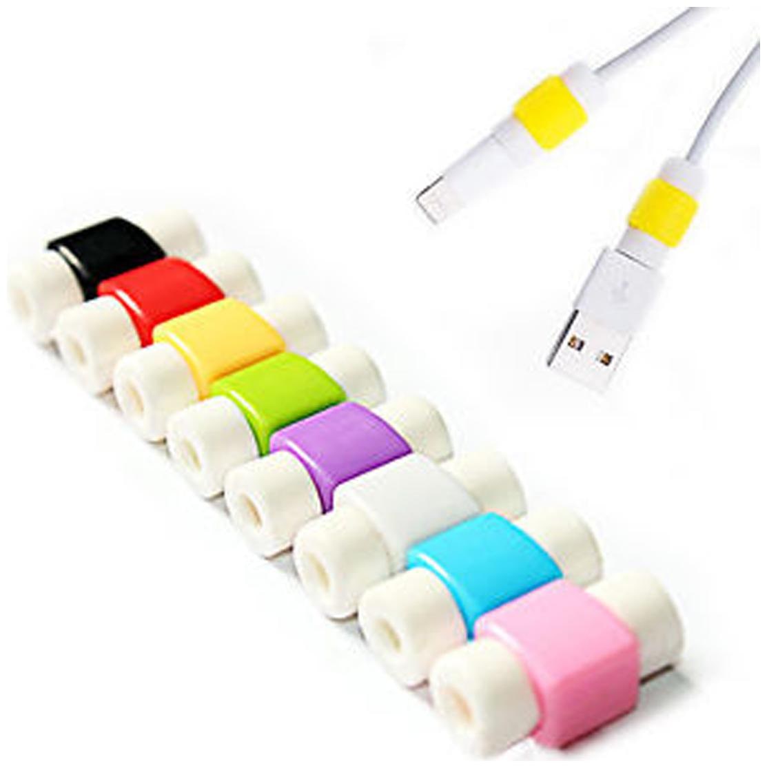 

Aryshaa 10 Pcs USB Charger Cable Cord Protector Saver Cover (Colours May Vary)