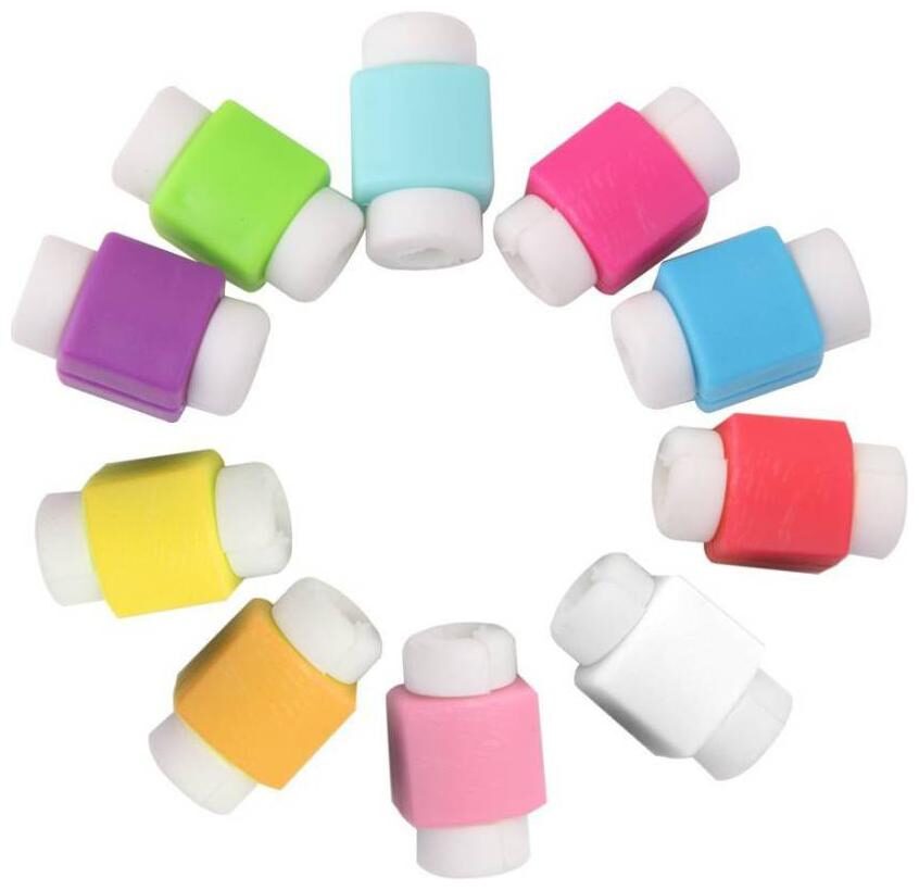 

Aryshaa Cable Protector Saver For Apple iPhone iPad Lightning USB Data Charging Cable (Pack of 10Pcs) Assorted Colors