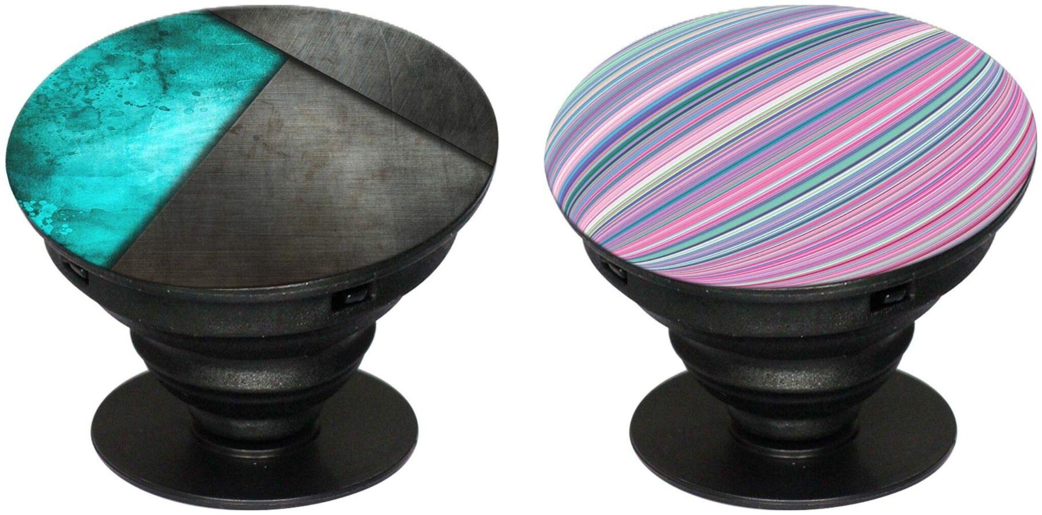 

Aryshaa Pop Socket Mobile Holder For All Mobile Tablet devices Assorted Colours Design (Pack of 2)