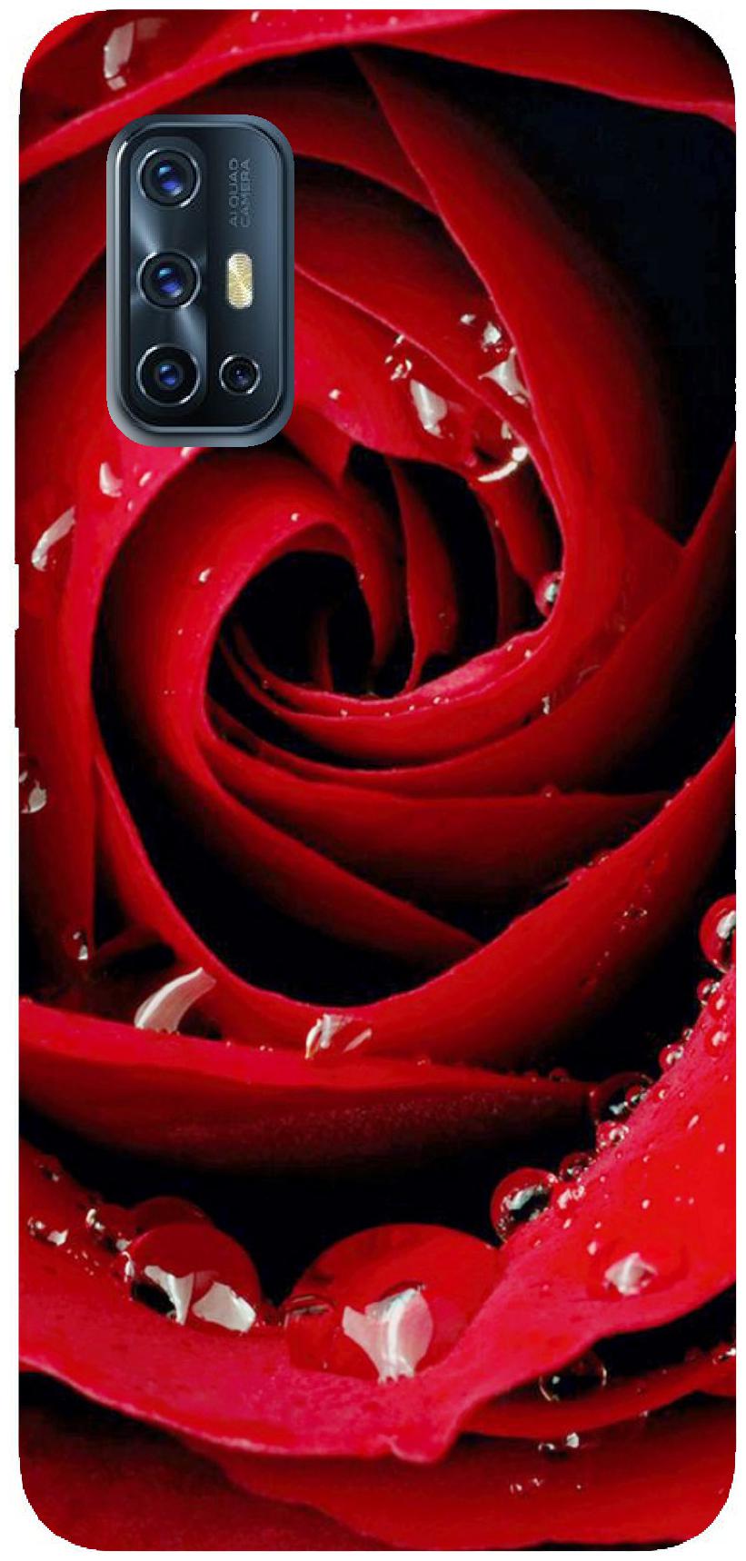 

AVILOOK Silicone Back Cover For Vivo V17 ( Red )