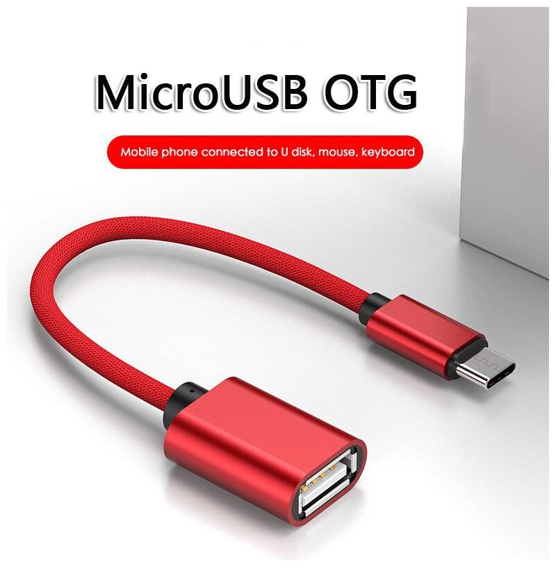 

AZANIA High Speed Micro USB OTG Data Cable Adapter Attach Pendrive Keyboard for Mobile Phone Tablet