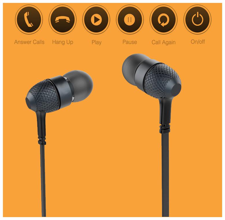 

AZANIA In-Ear Wired Headphone ( Black )