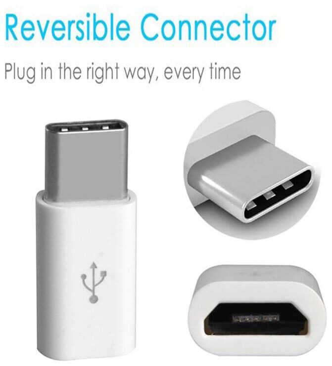 

Azania USB Adapter USB Type C Male to Micro USB Female Adapter Assorted