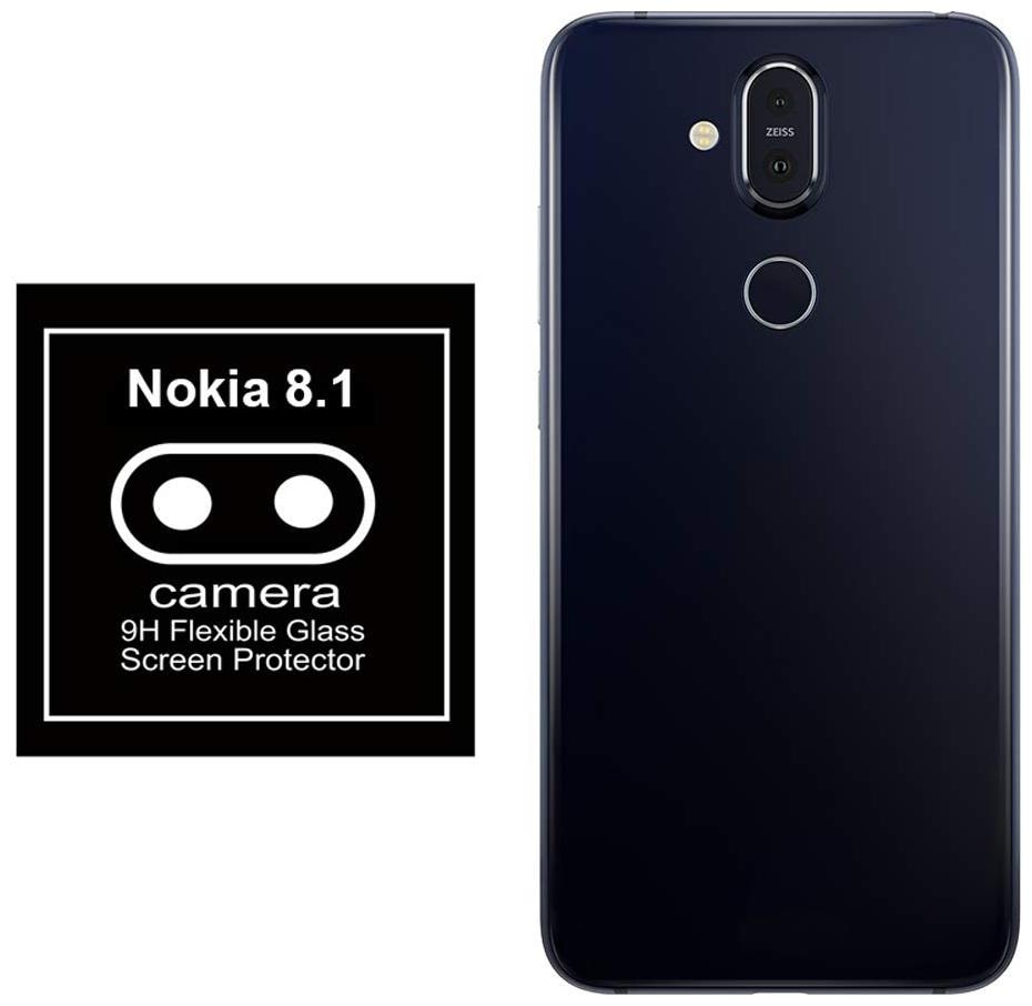 

Back Camera Lens Protector Anti Shock Anti-Scratch Clear Camera Lens Protector Guard for Nokia 8 1