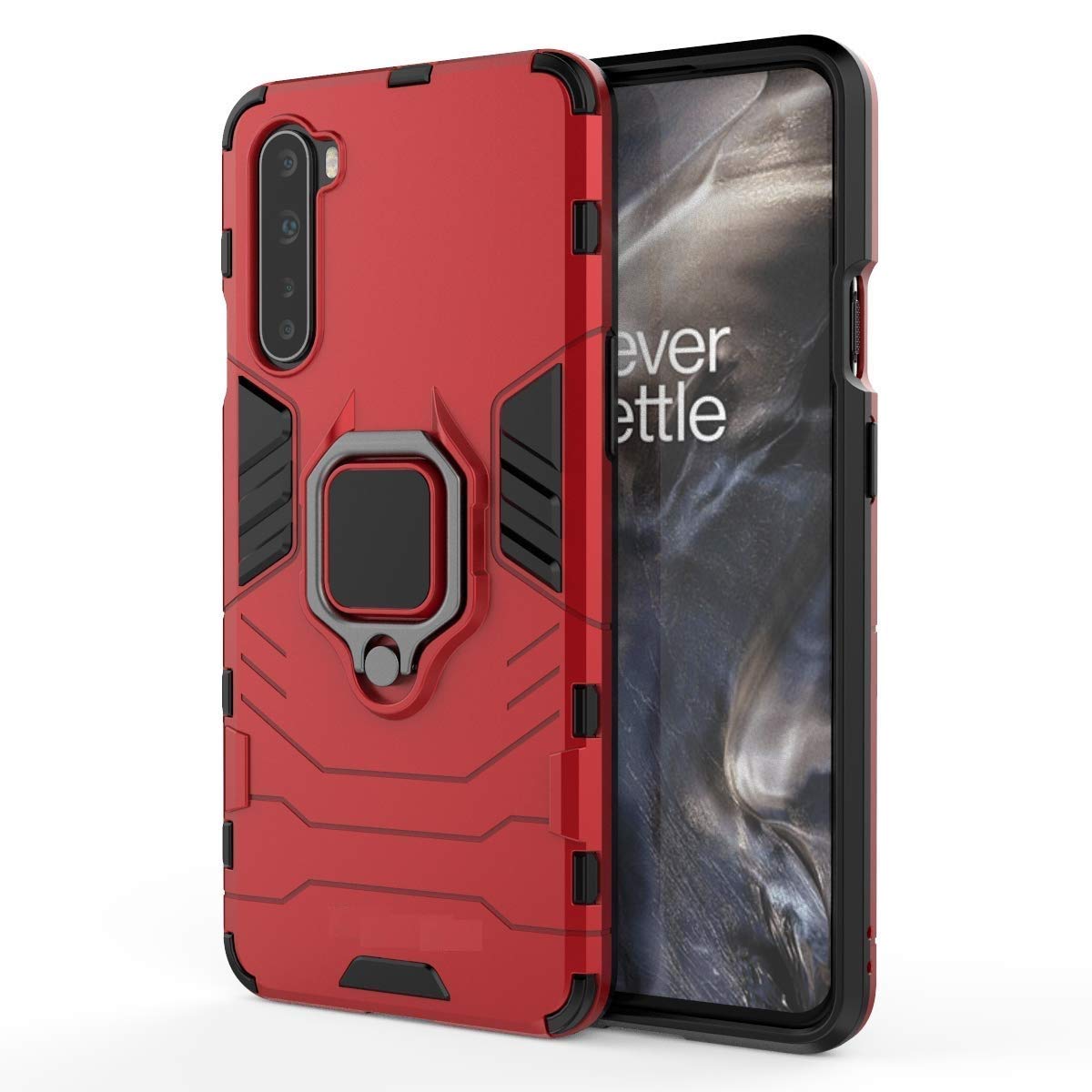 

Backlund Designed for OnePlus NORD 1 NORD Back Cover Case Ultra Thin Frameless Matte Hard Shockproof TPU Bumper Back