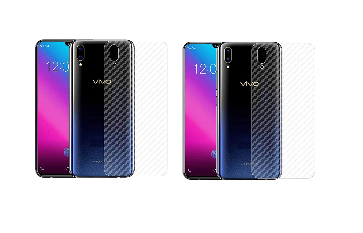 

BAS-T Mobile Back Screen Guard For Vivo V11 Pro (Pack Of 2)