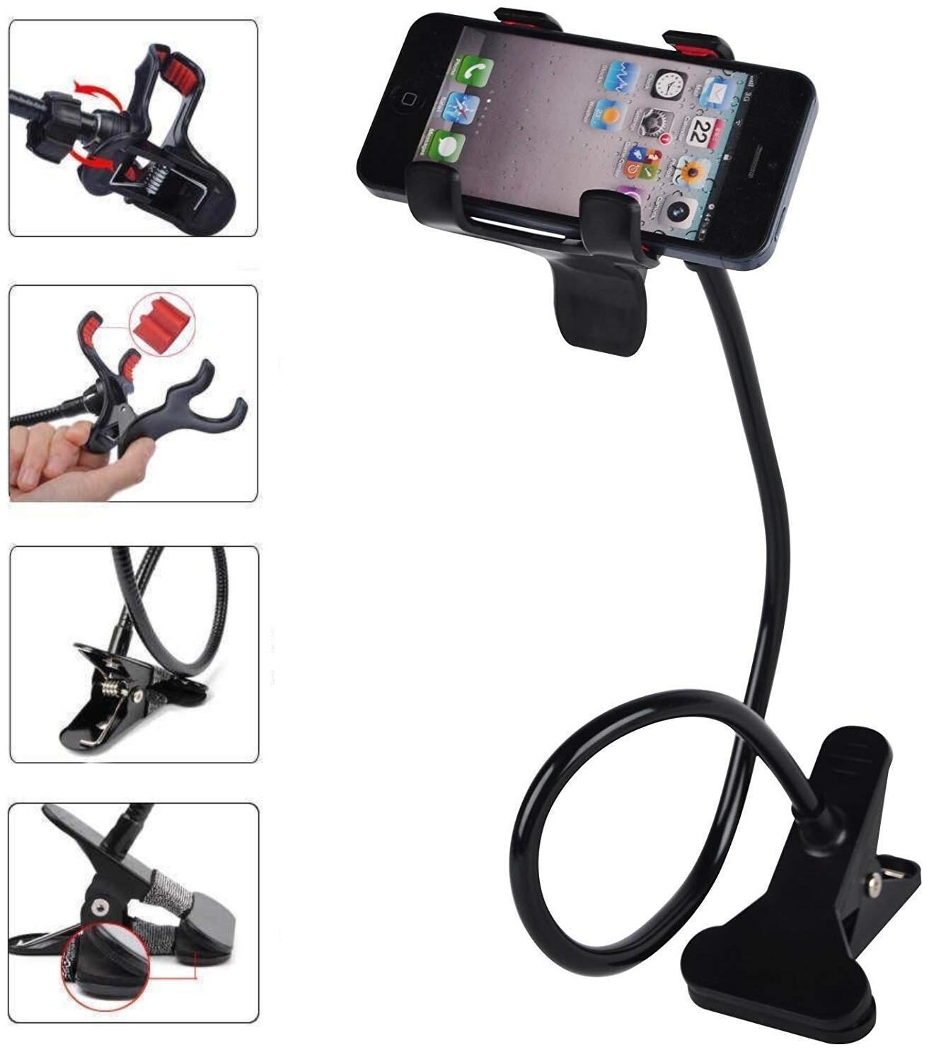 

BAZAAR GALI Plastic Table Stand Mobile Holder