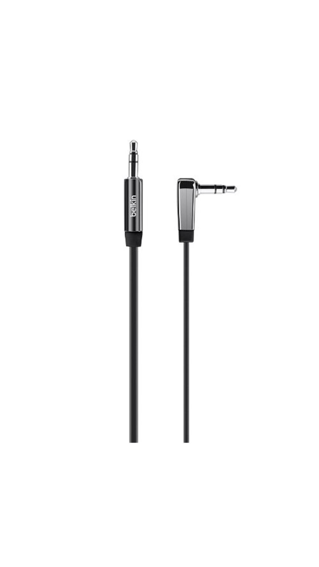 

Belkin AUX 3 5 mm Cable ( 1 2 Meter Black )
