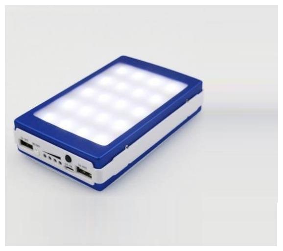 

Benison India BNSPWR-46 13000 mAh Solar Fast Charging Power Bank - Blue