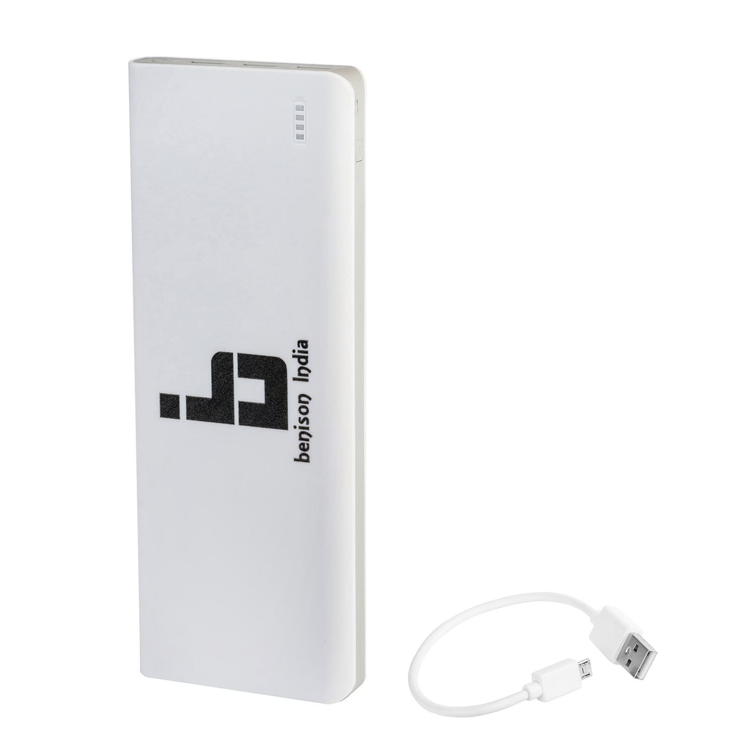 

Benison India BPB56 30000 mAh Slim Fast Charging Power Bank - White