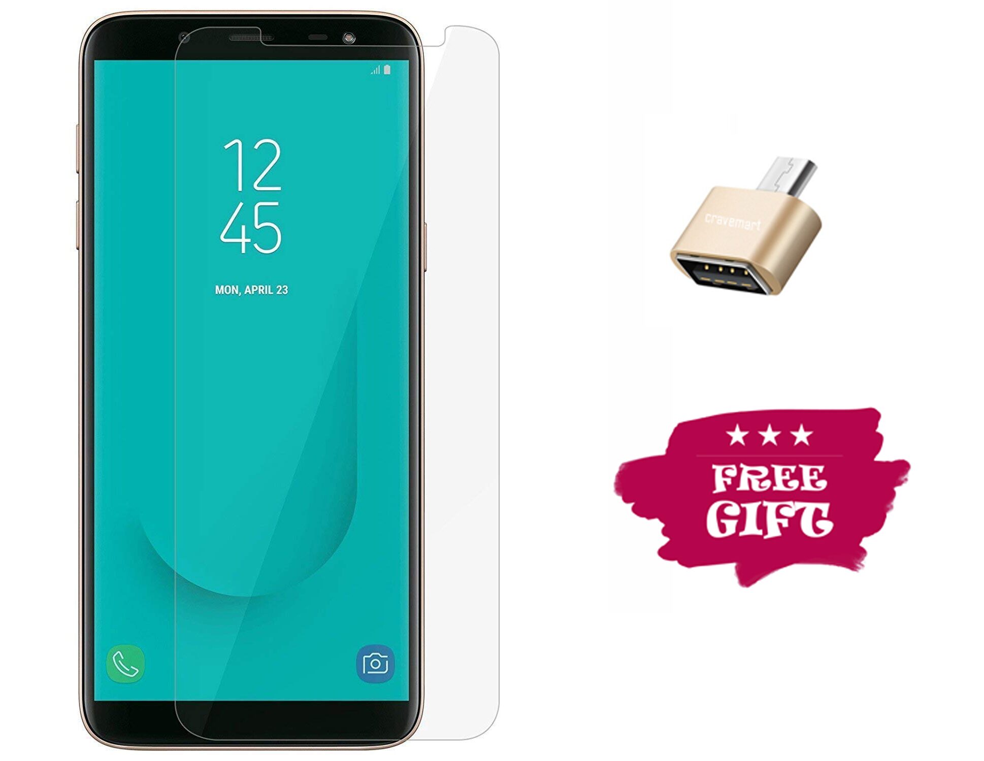 

Best Selling Samsung Galaxy J6 6D Tempered Glass by Tempered Glasses Get a OTG Free