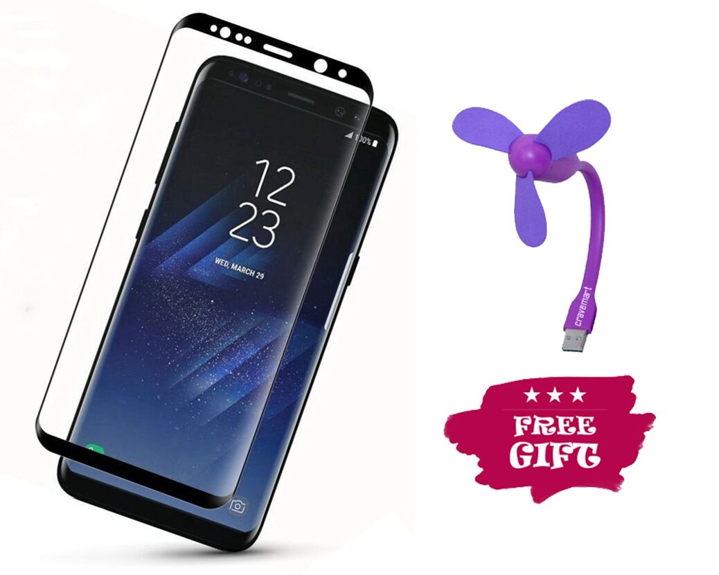 TEMPERED GLASSES Tempered Glass For Samsung Galaxy S8 Plus