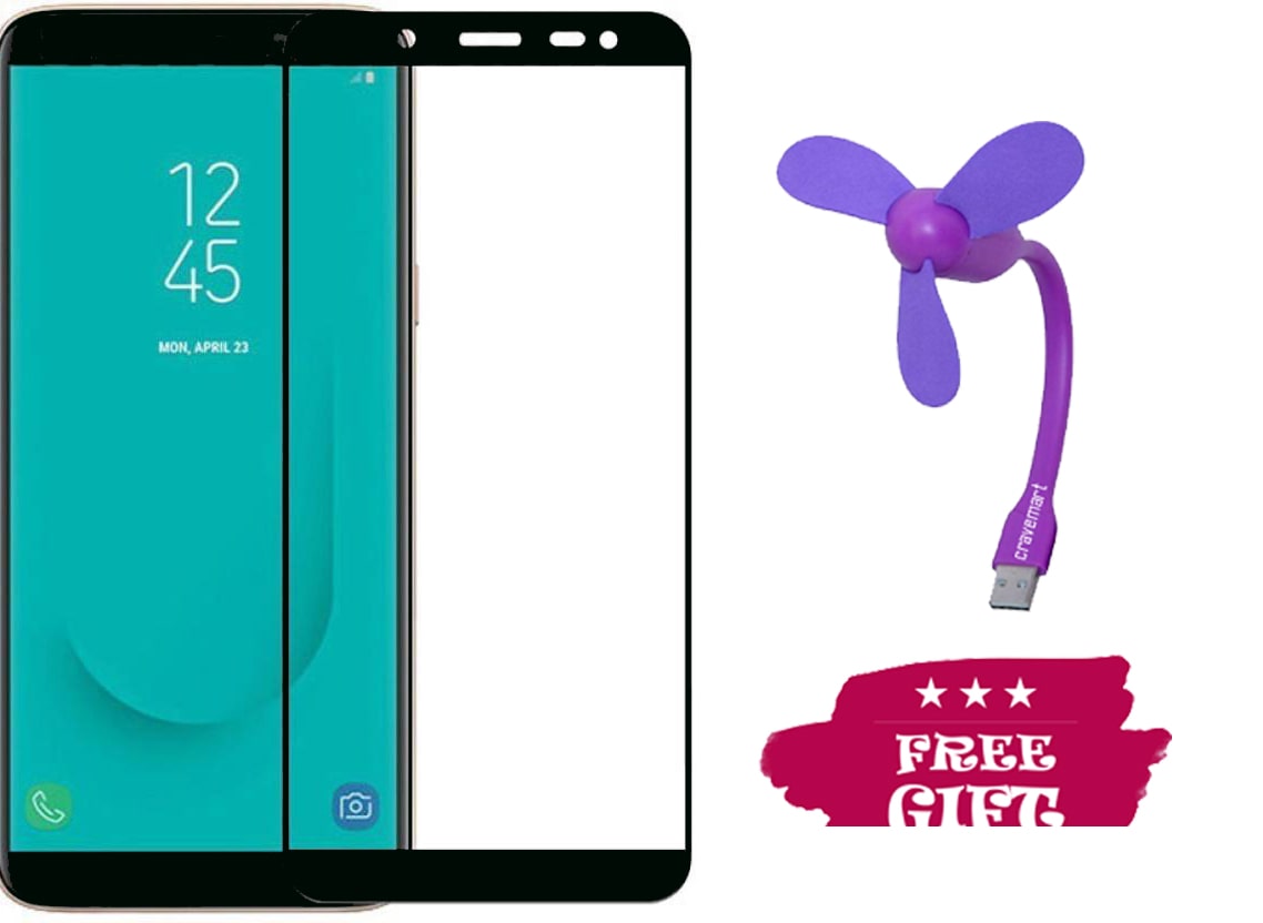 

Best Selling Samsung Galaxy J6 6D Tempered Glass by Tempered Glasses USB Fan Free