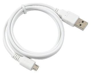 BHAVTAM Ymk Micro Usb To Usb High Speed Data Transfer And Charging Cable For Mobiles White
