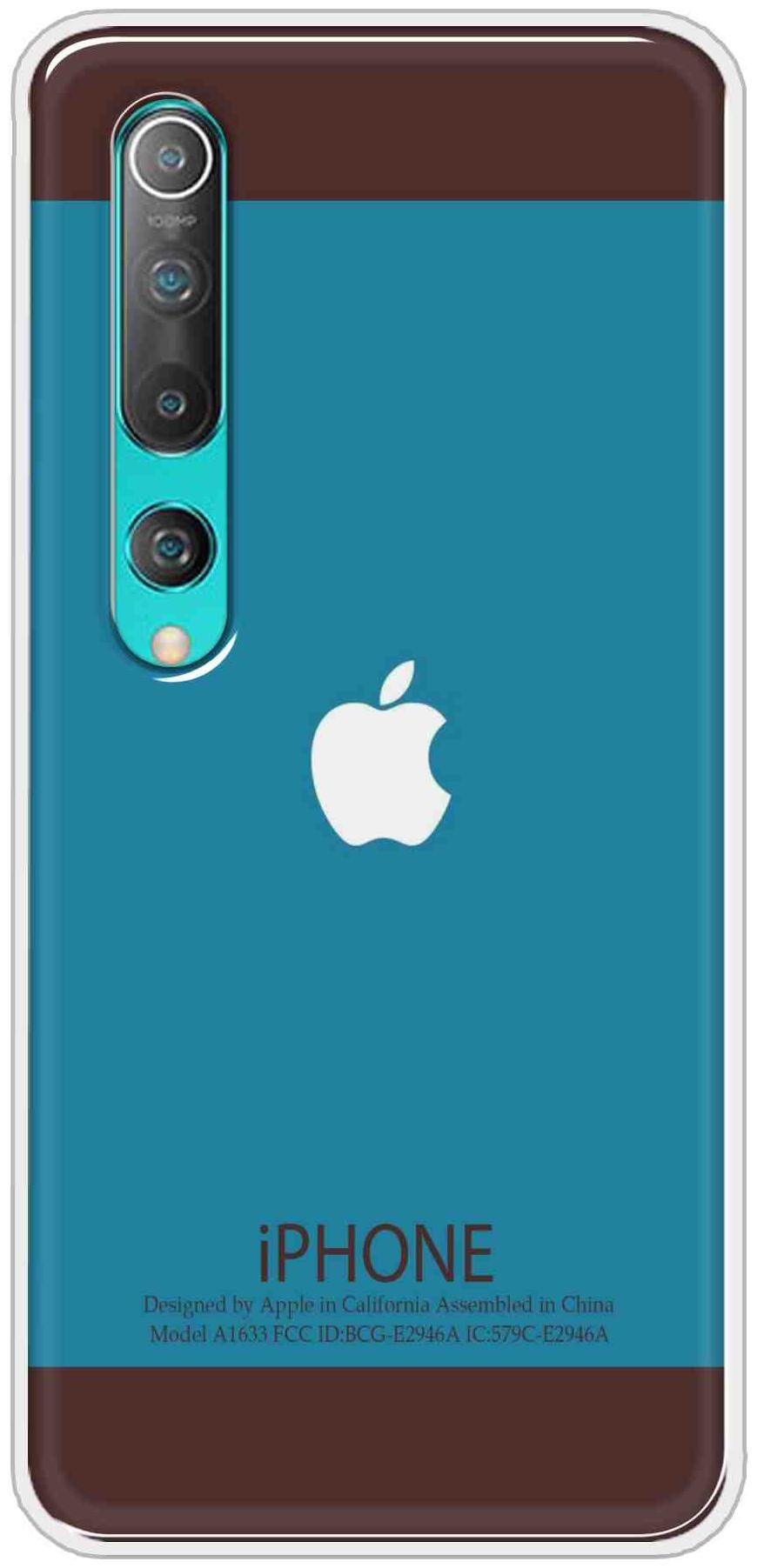 

BIGFAME Silicone Designer Back Cover For Xiaomi Mi 10 ( Multi )