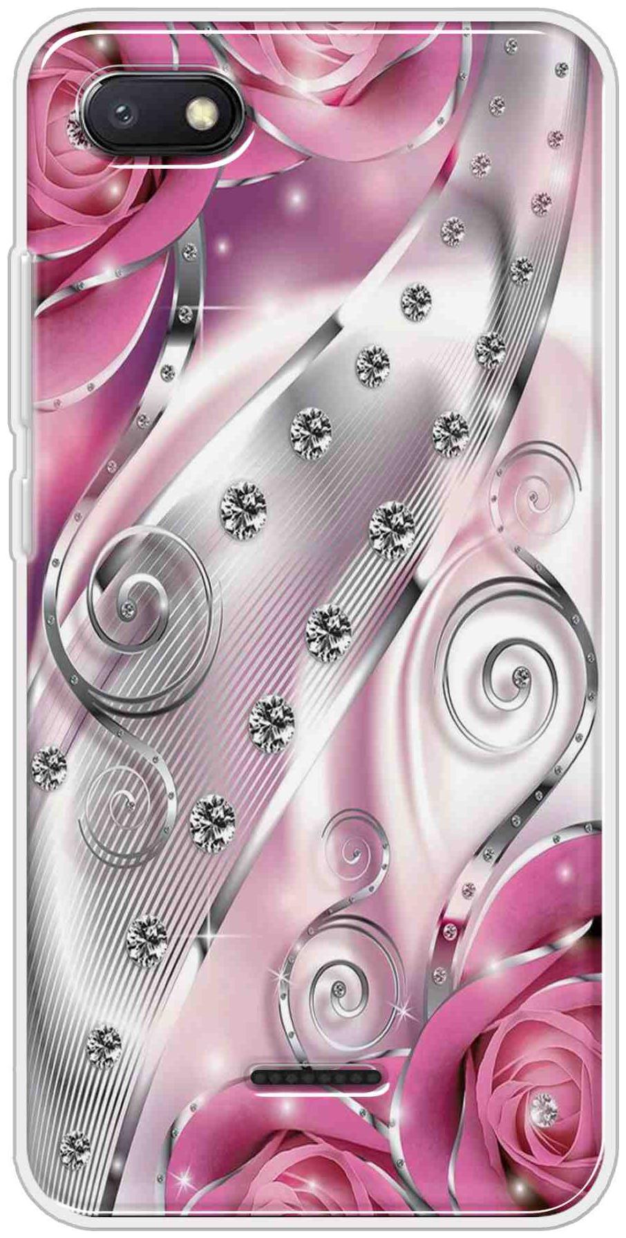 

BIGFAME Silicone Back Cover For Redmi 6A ( Multi )