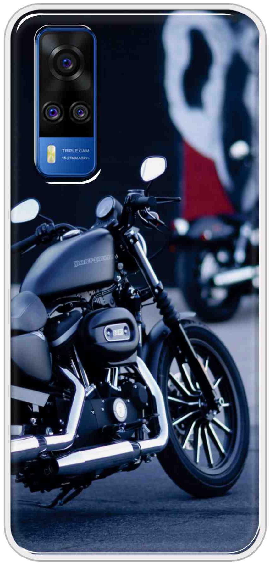 

BIGFAME Back Cover For Vivo Y51 2020 Multi
