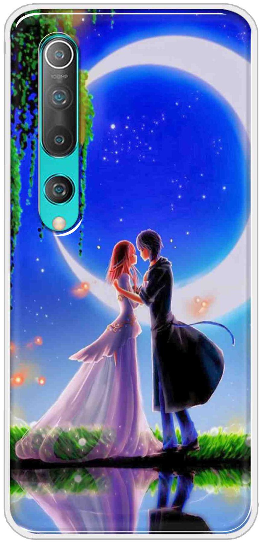 

BIGFAME Silicone Back Cover For Xiaomi Mi 10 ( Multi )