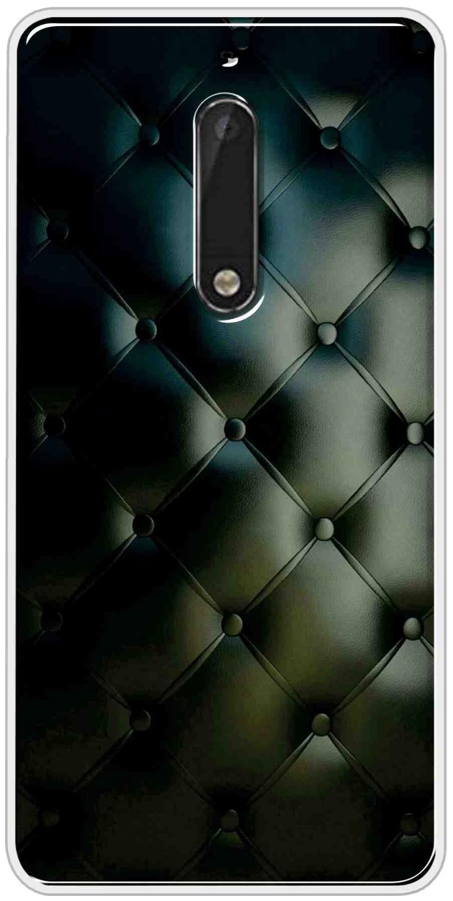 

BIGFAME Silicone Back Cover For Nokia 5 ( Multi )